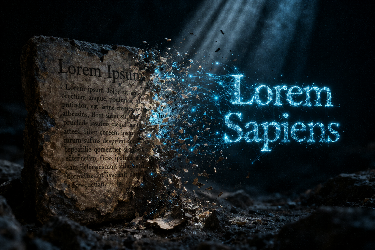 Lorem Sapiens : la fin de 500 ans de séparation entre forme et contenu